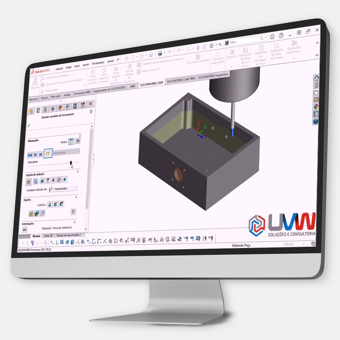 SOLIDWORKS CAM – 094 – UVW